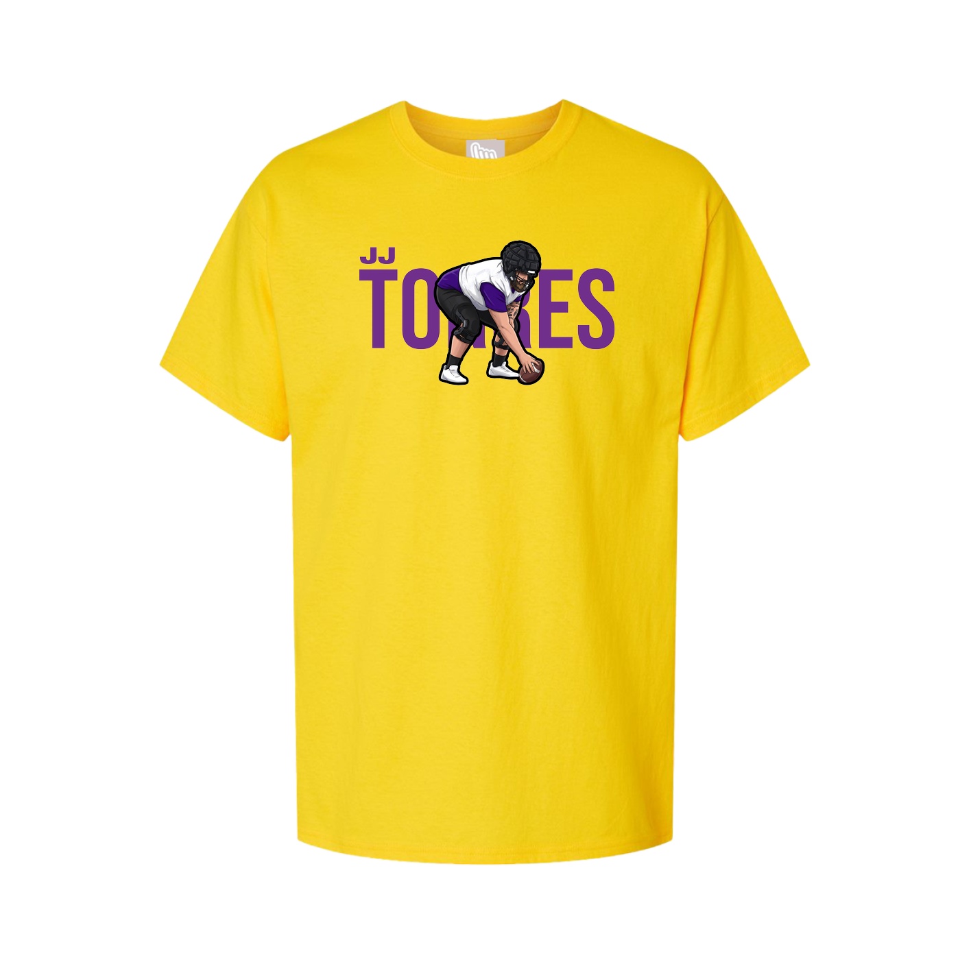 Youth Tee — Player Name in Gold