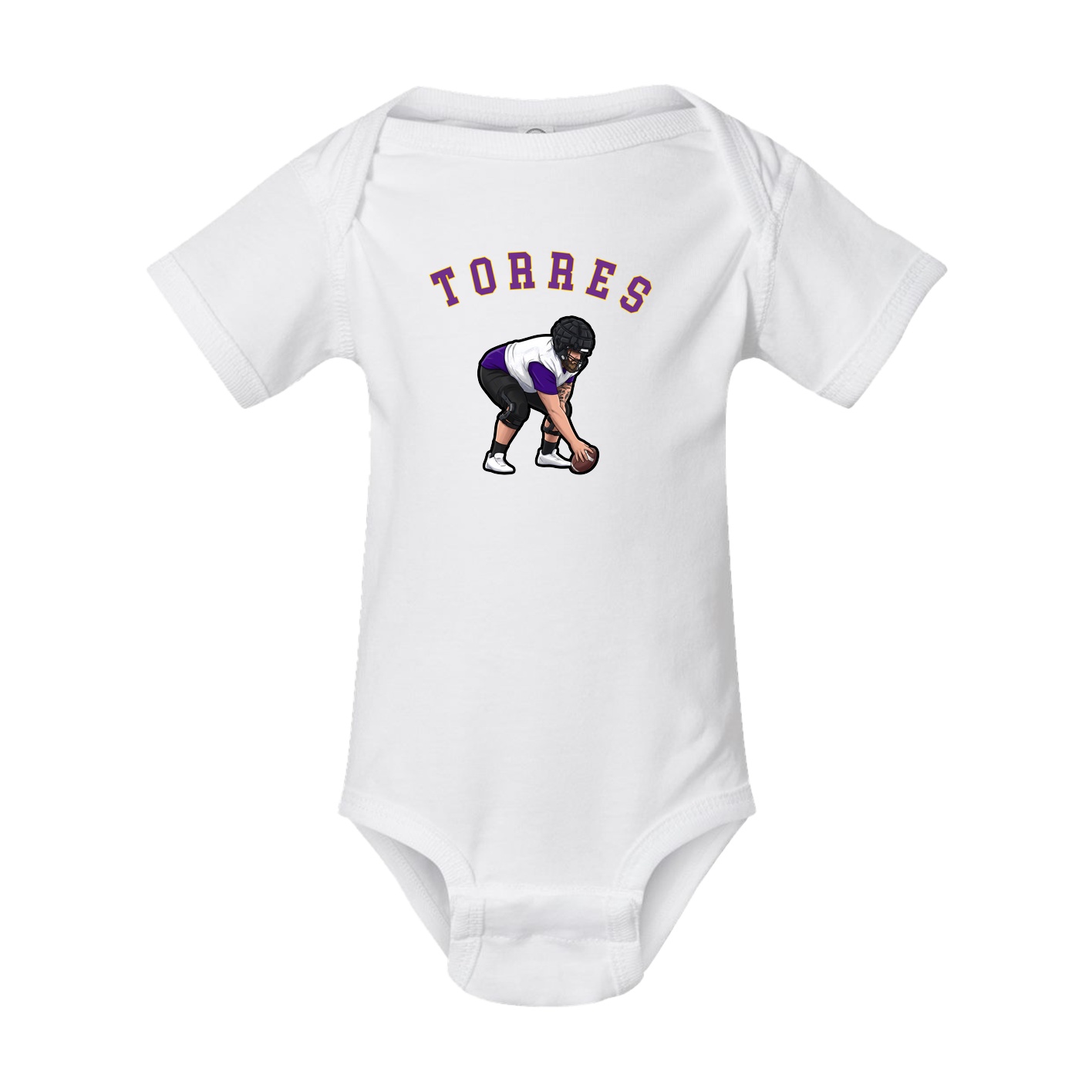Baby Onesie — Shirsey Arch in White