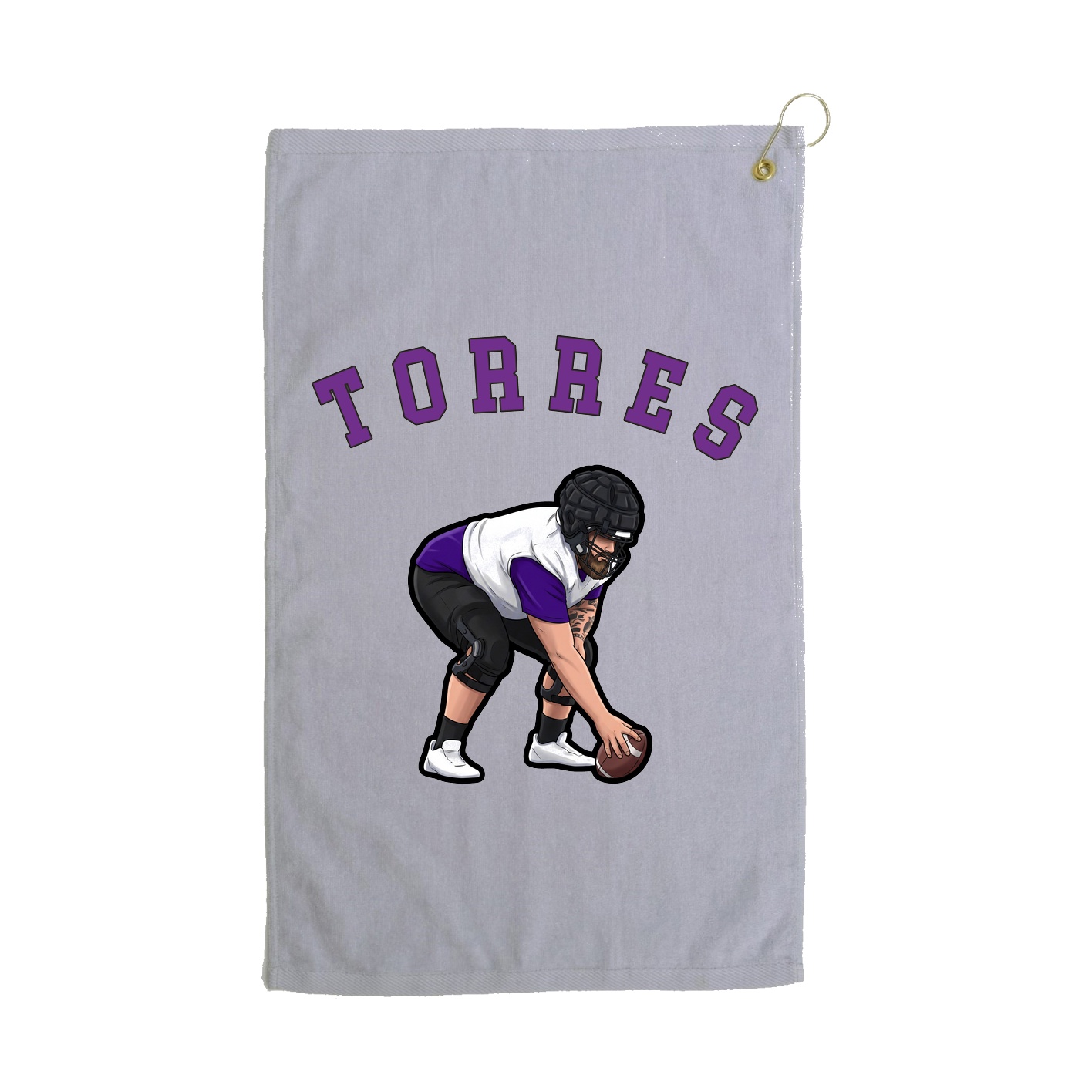 Golf Towel — Shirsey Arch in Grey