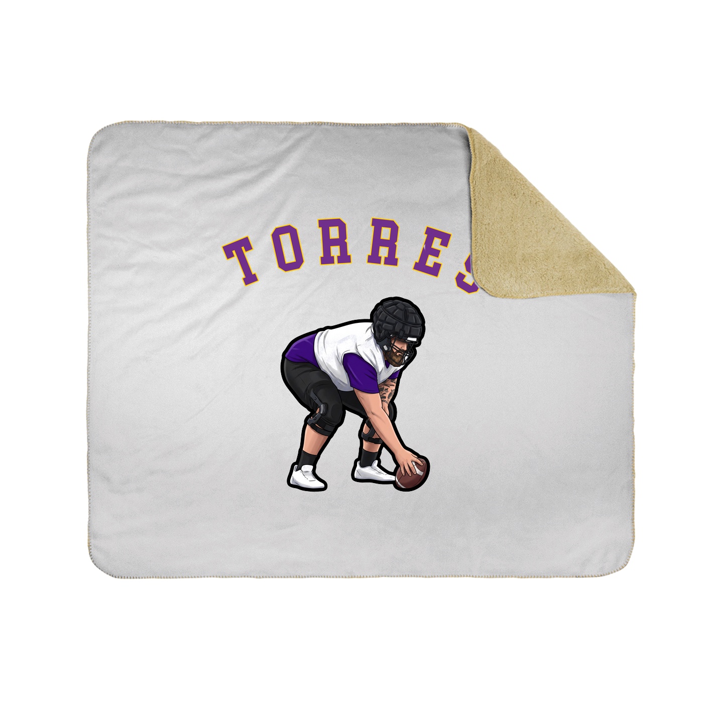 Throw Blanket — Shirsey Arch in White