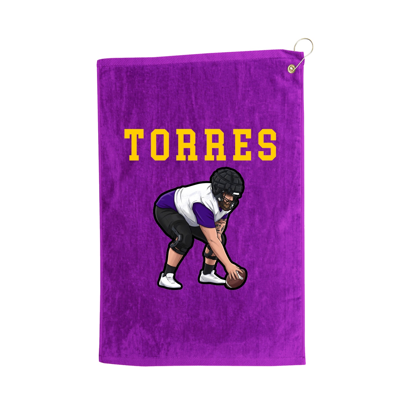 Golf Towel — Shirsey in Purple