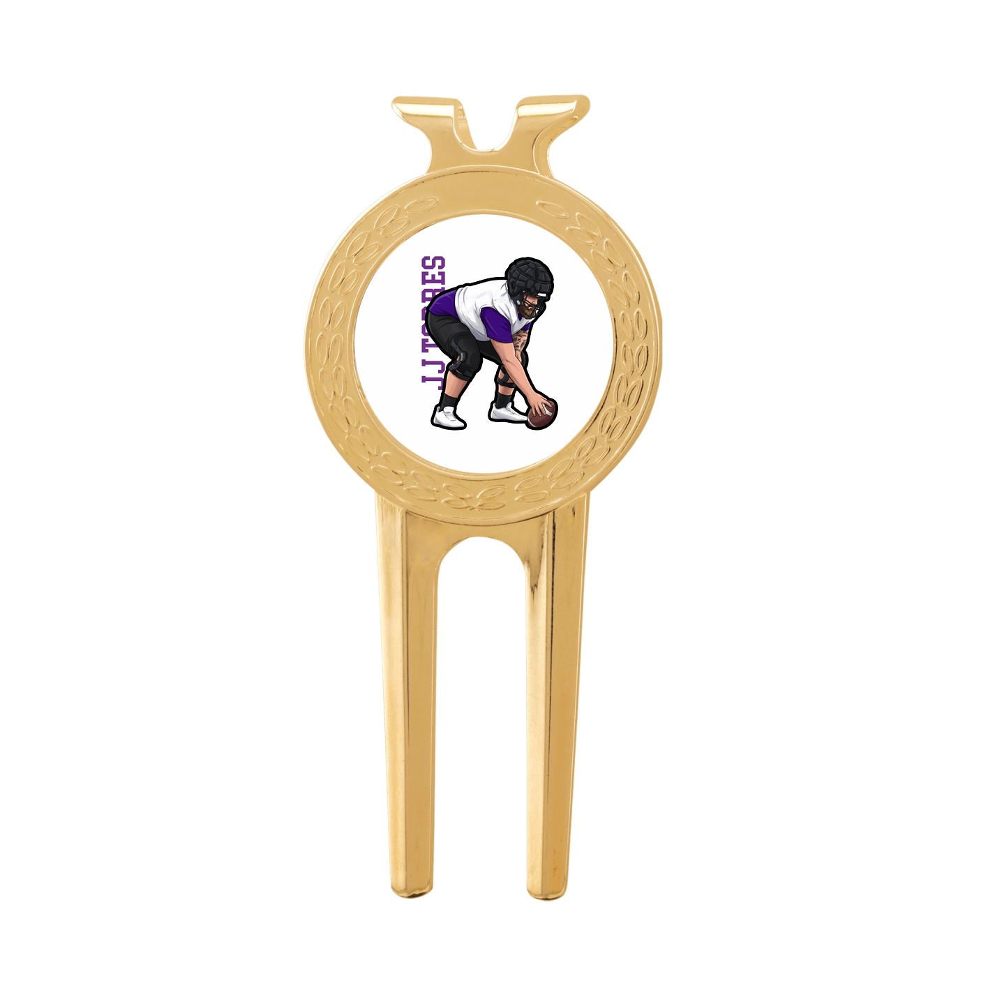 Divot Tool with Ball Marker — Name Vertical in Classic