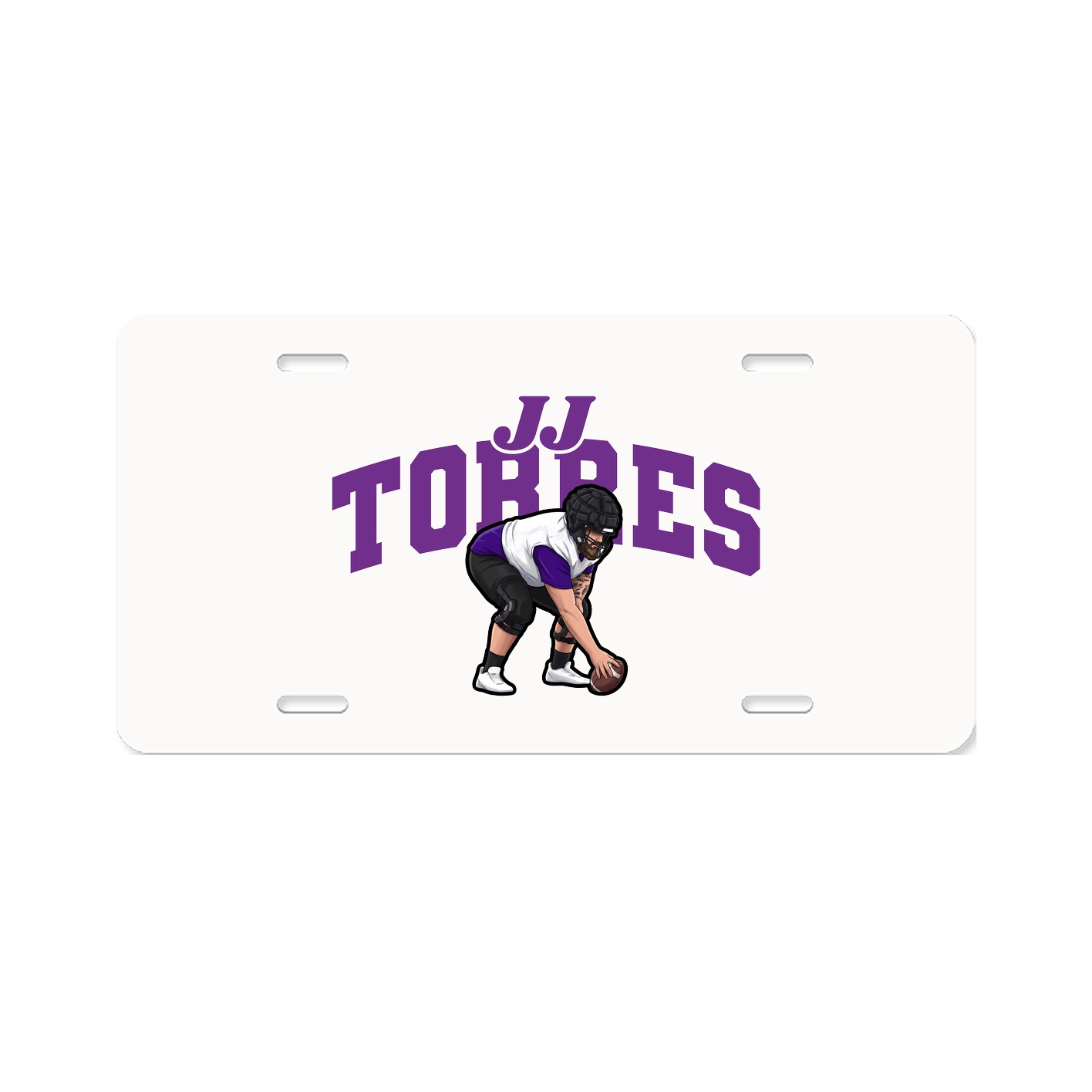 License Plate — Signature Arch in Classic