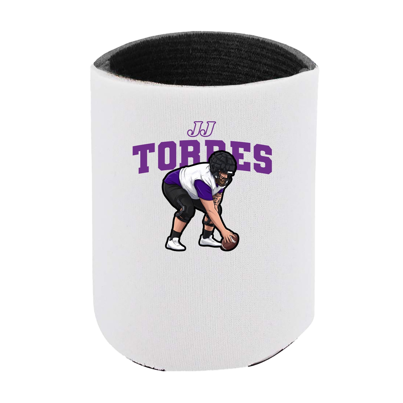 Can Holder — Name Arch in White