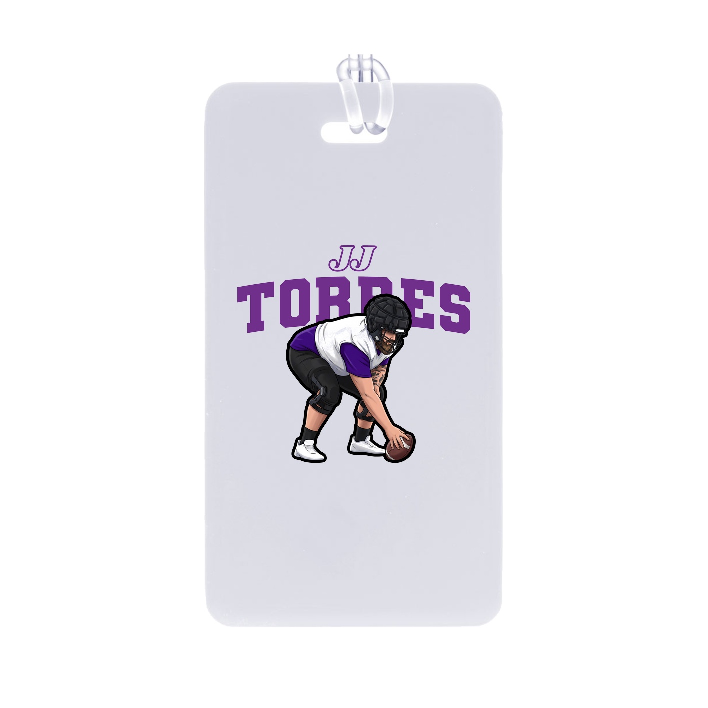 Bag Tag — Name Arch in Classic