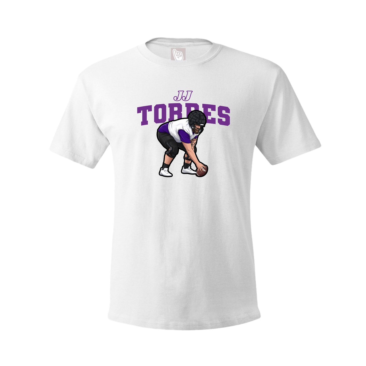 Tee — Name Arch in White