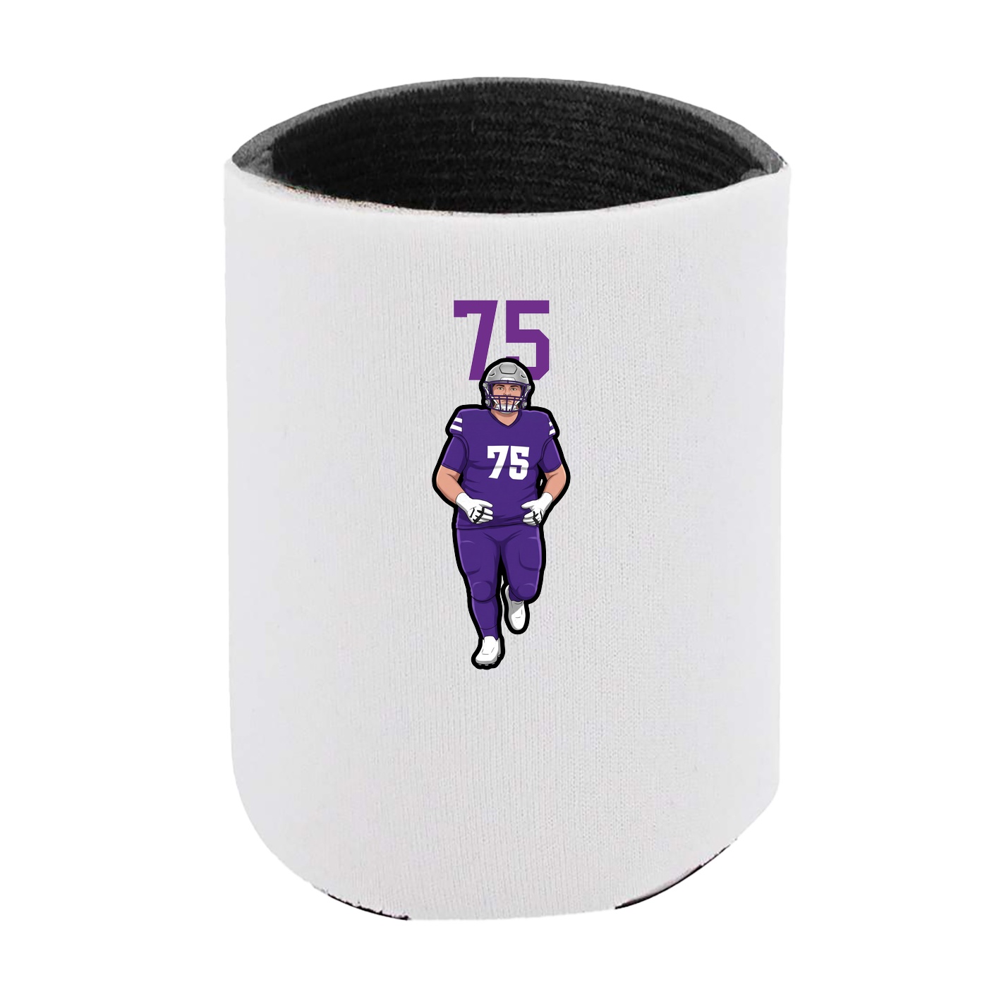 Can Holder — Number Top in White