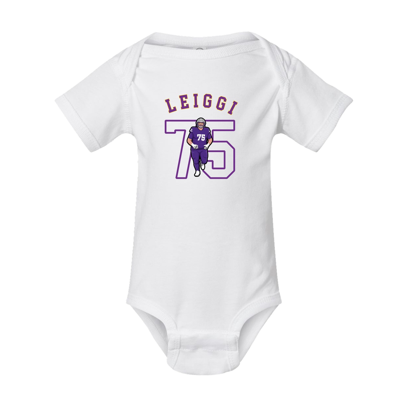 Baby Onesie — Shirsey Arch in White