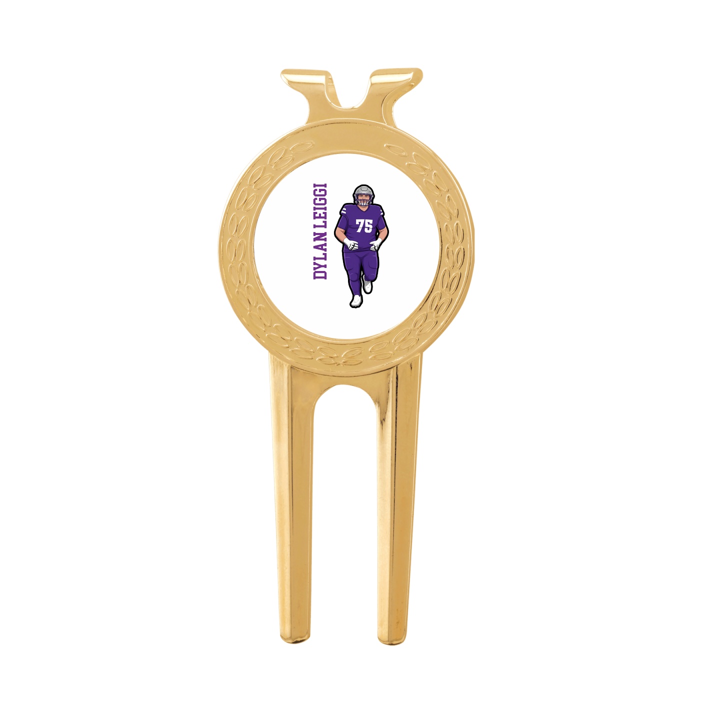 Divot Tool with Ball Marker — Name Vertical in Classic