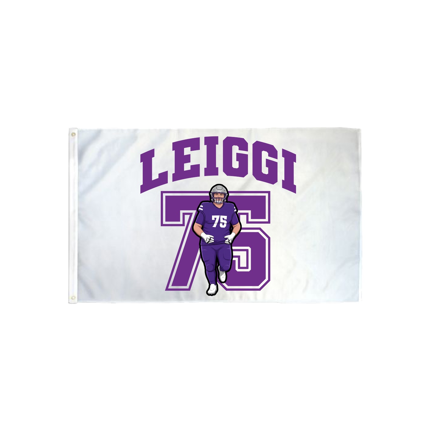 3x5 Flag — Number in Classic