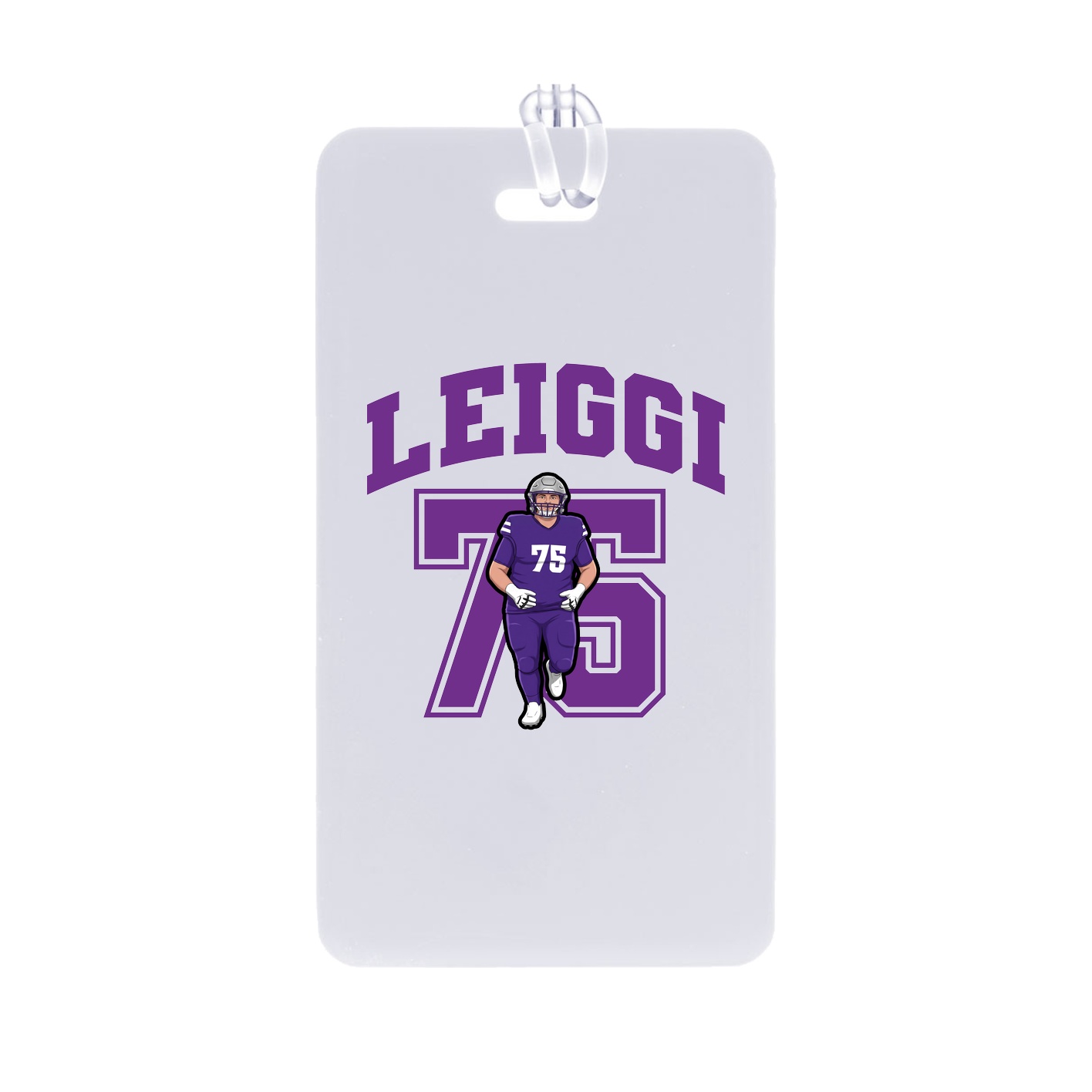 Bag Tag — Number in Classic