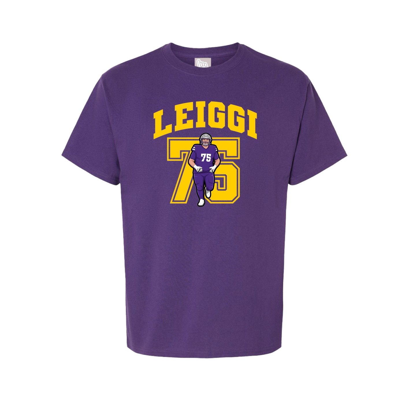 Tee — Number in Purple