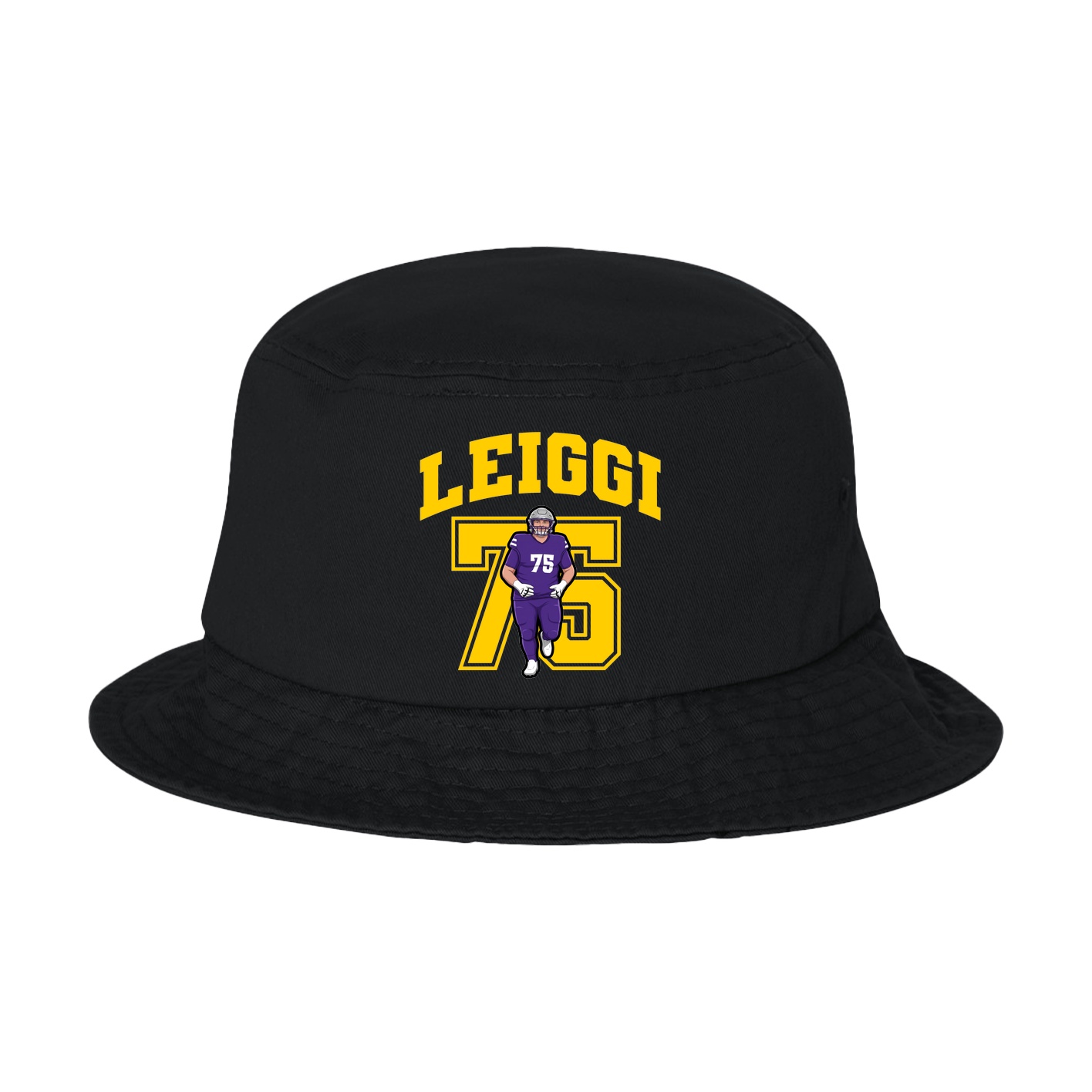 Bucket Cap — Number in Black