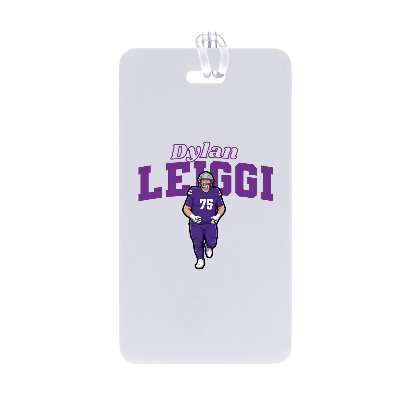 Bag Tag — Name Arch in Classic