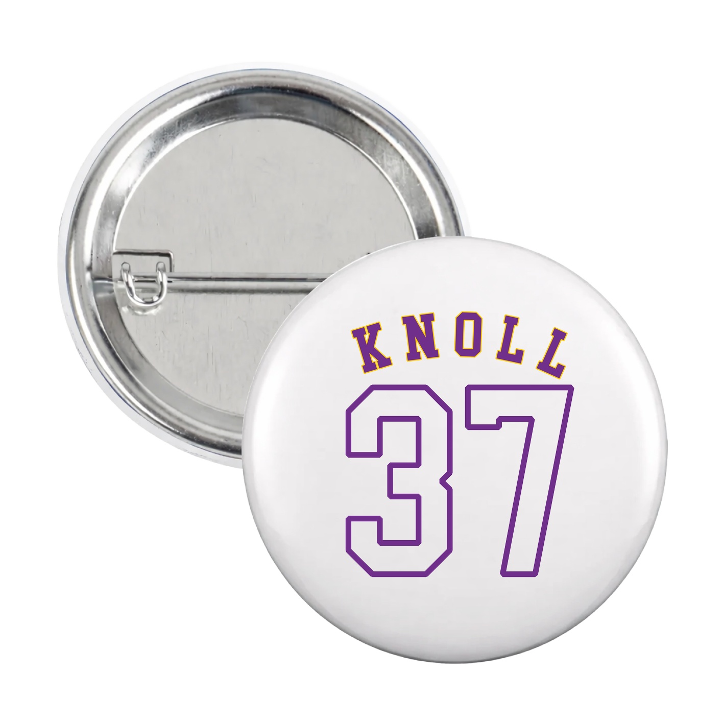 Game Day Button — Shirsey Arch in White