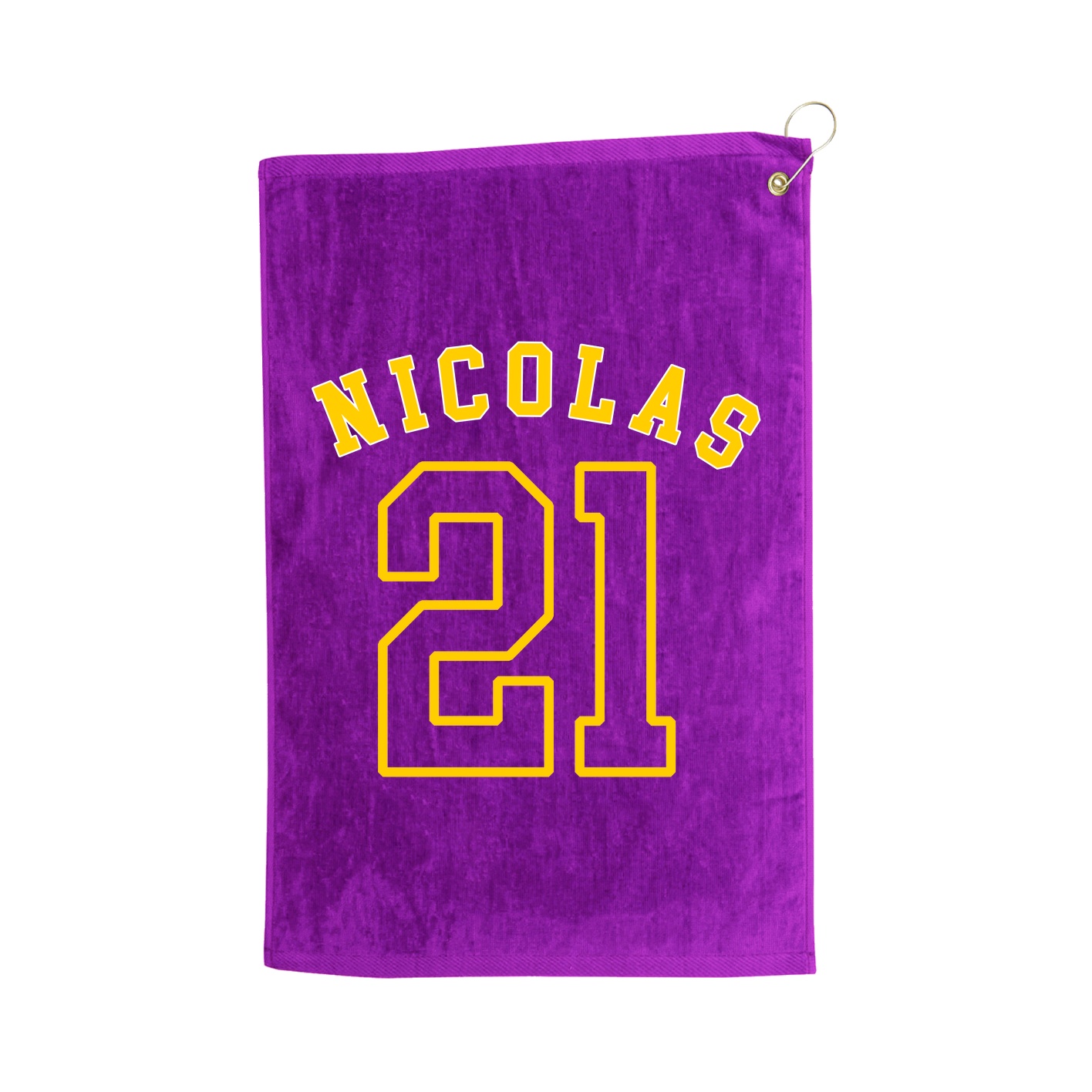 Golf Towel — Shirsey Arch in Purple