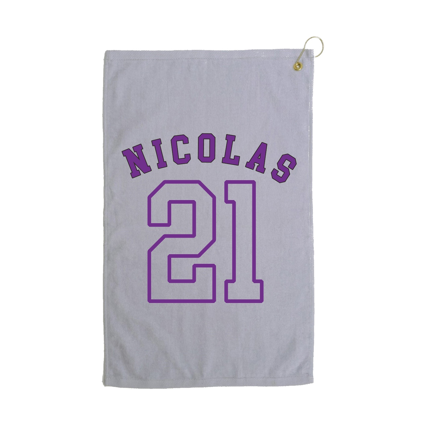 Golf Towel — Shirsey Arch in Grey