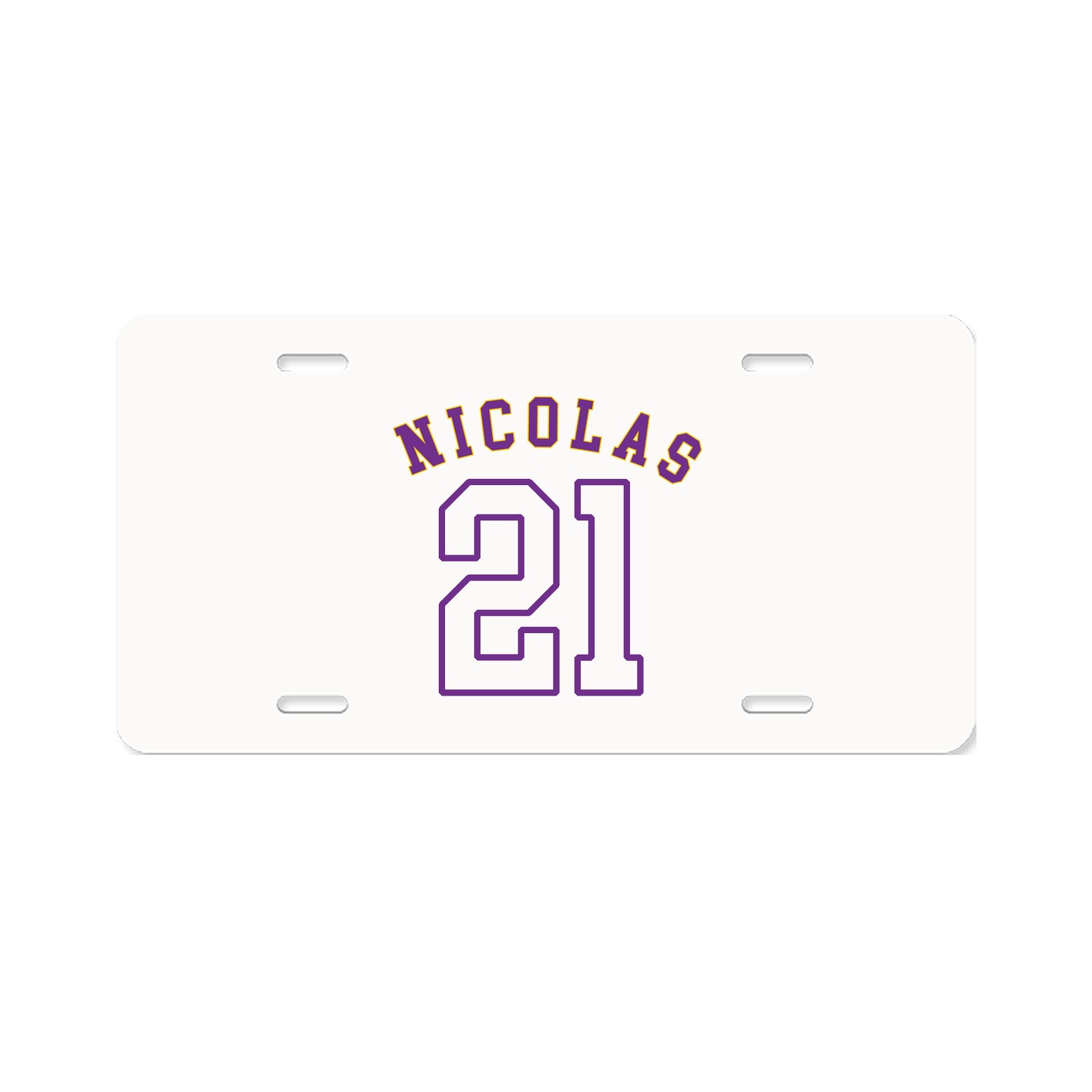 License Plate — Shirsey Arch in Classic