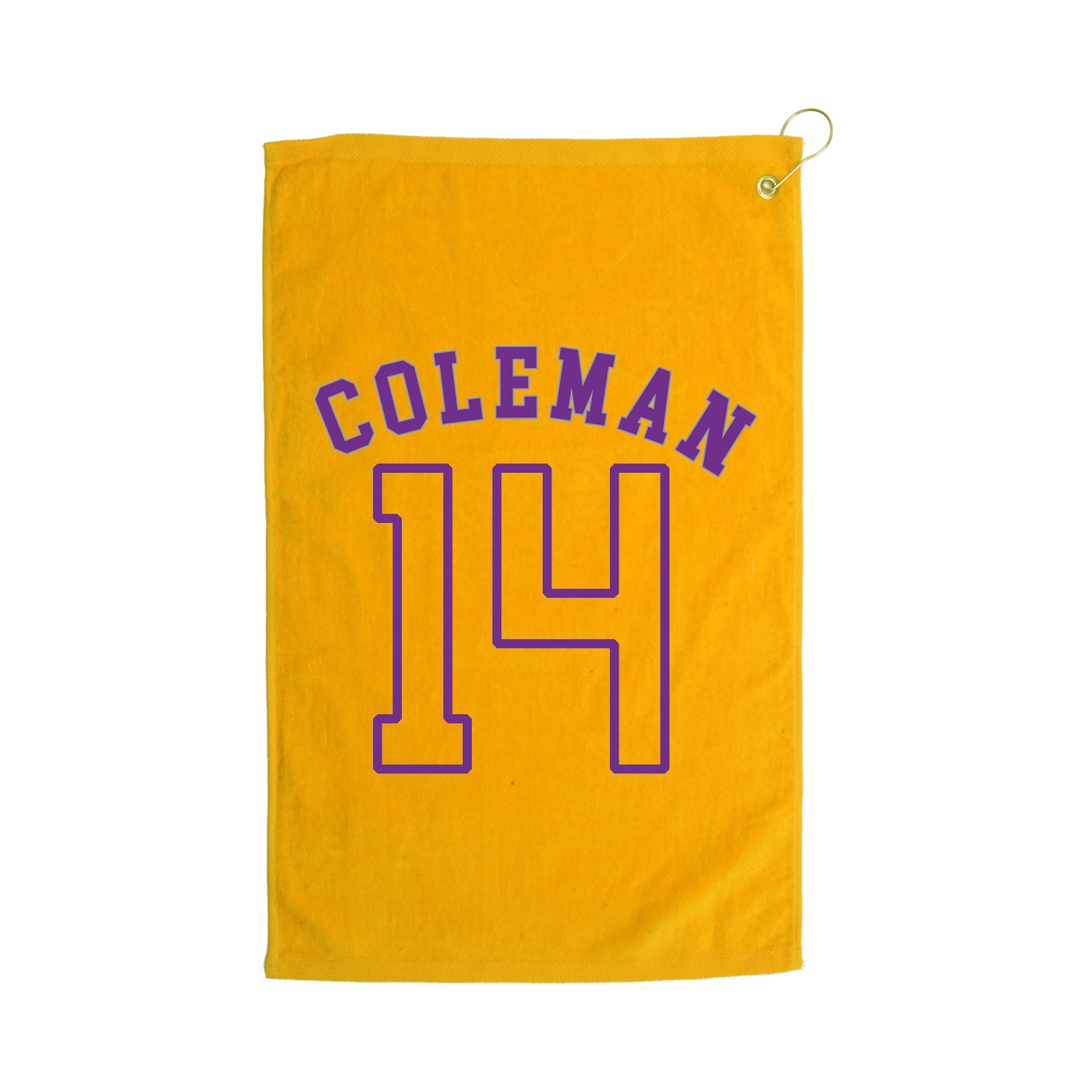 Golf Towel — Shirsey Arch in Gold
