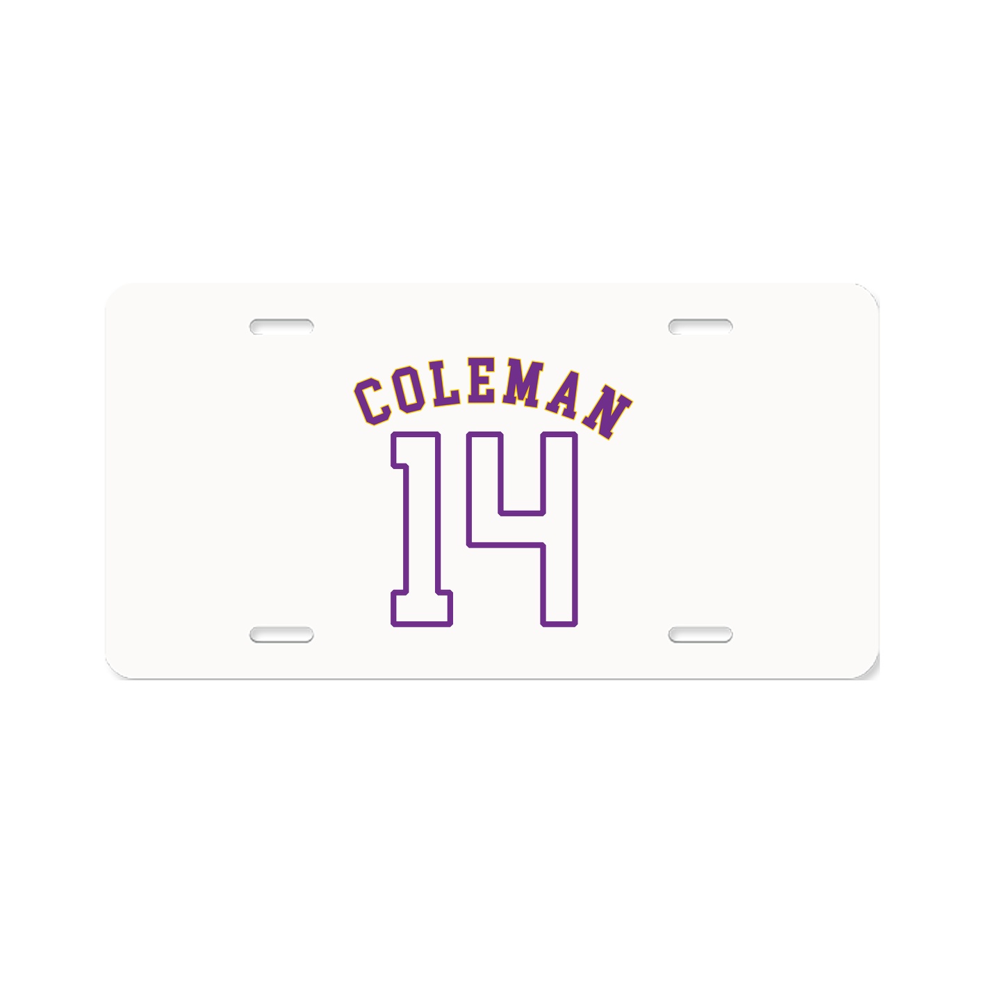 License Plate — Shirsey Arch in Classic