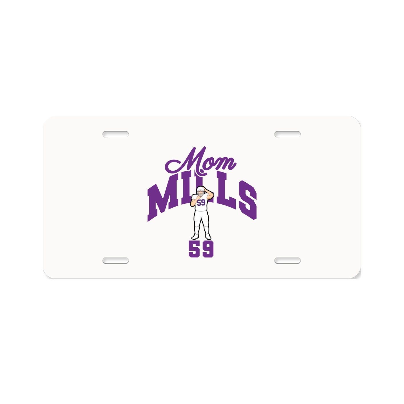 License Plate — Mothers Day Arch in Classic