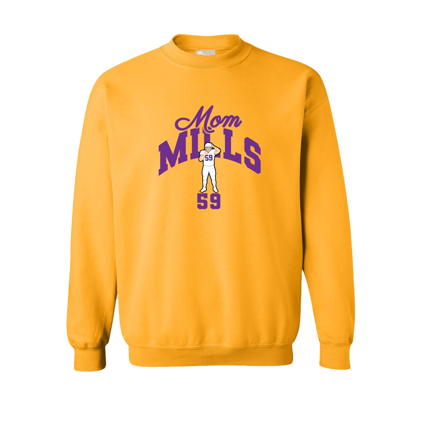 Fleece Crew — Mothers Day Arch in Gold