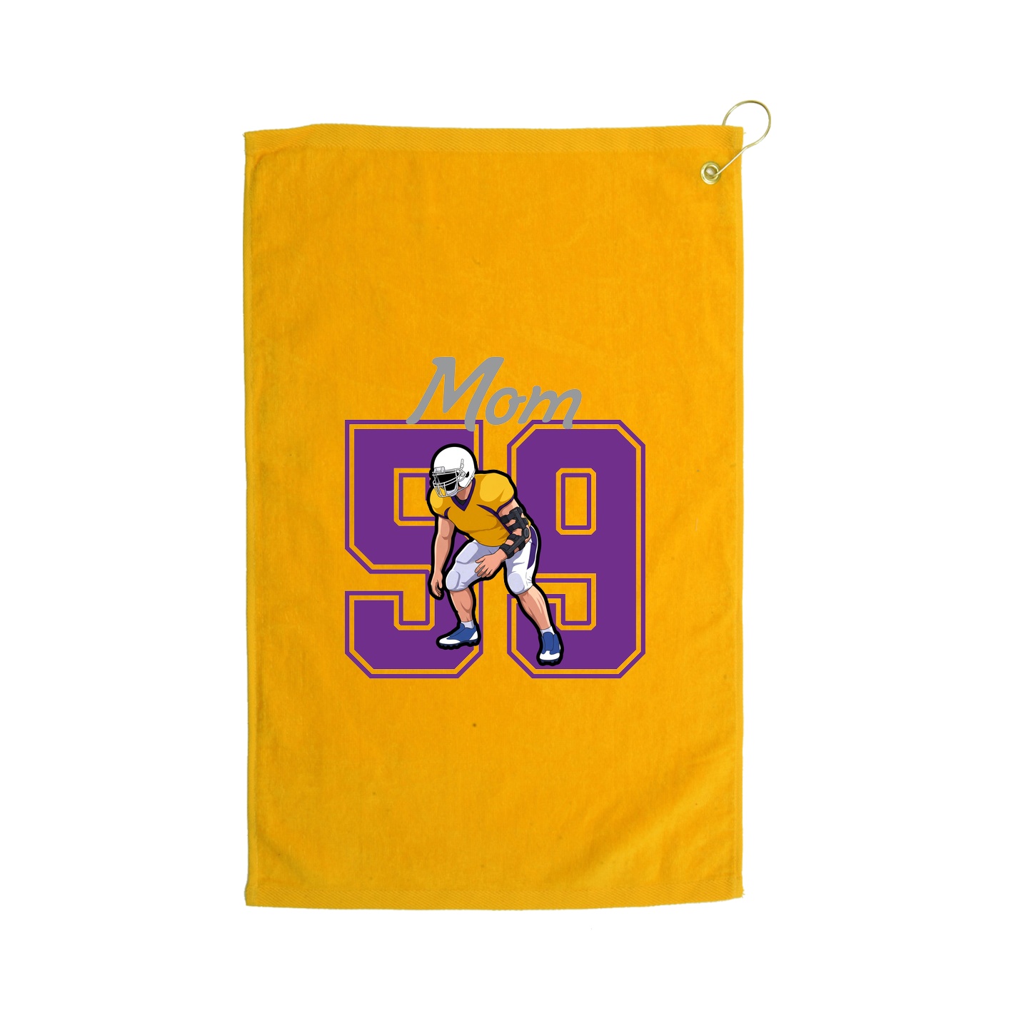 Golf Towel — Mothers Day Shirsey in Gold