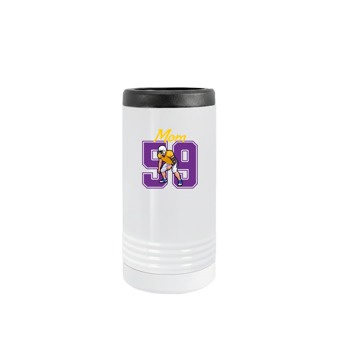 Slim Beverage Holder — Mothers Day Shirsey in White