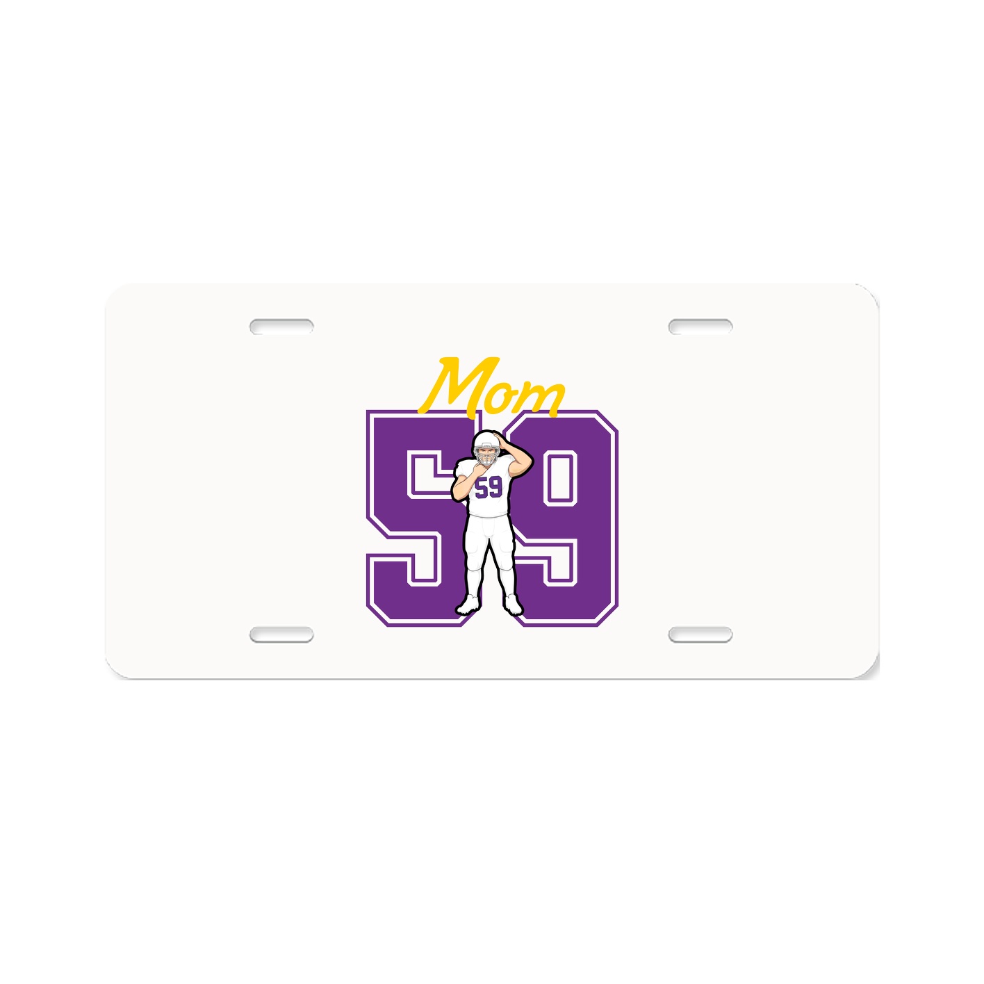 License Plate — Mothers Day Shirsey in Classic
