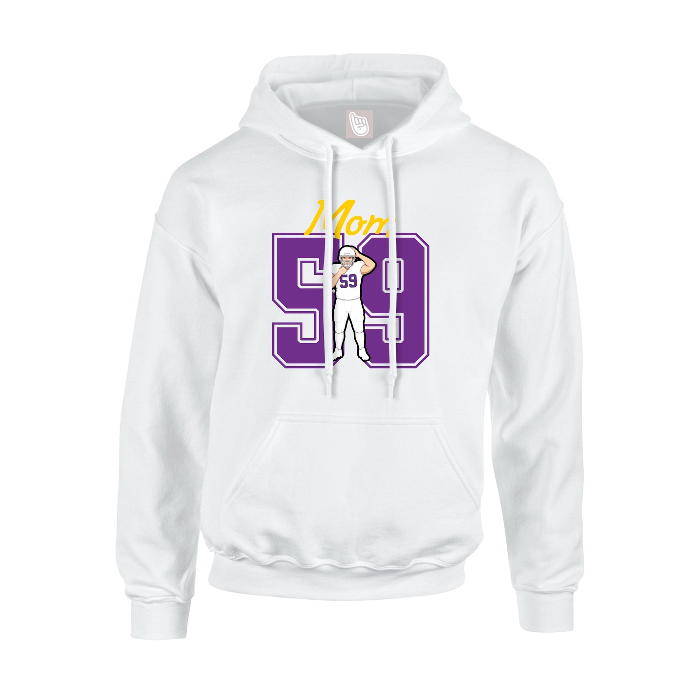 Hoodie — Mothers Day Shirsey in White