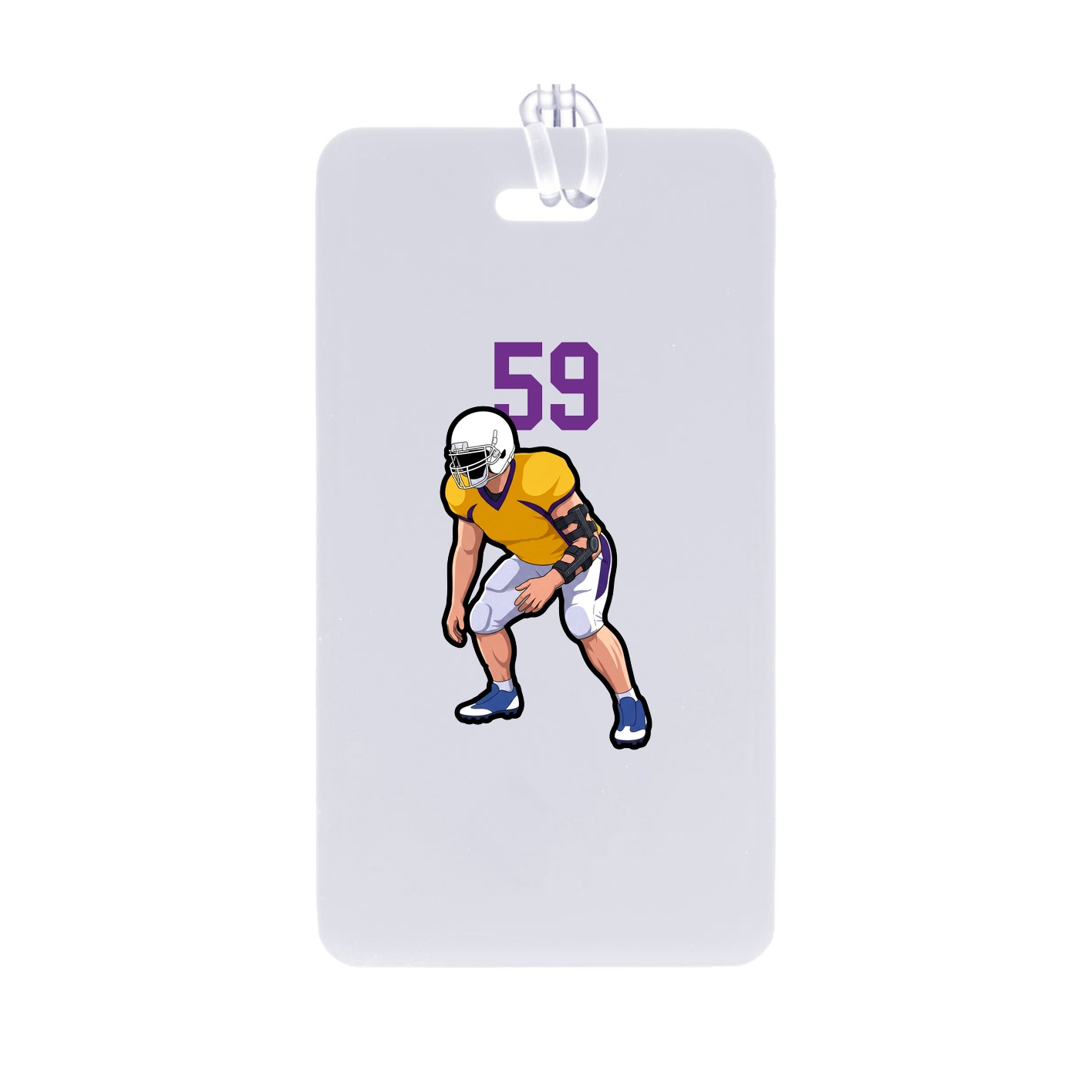 Bag Tag — Number Top in Classic