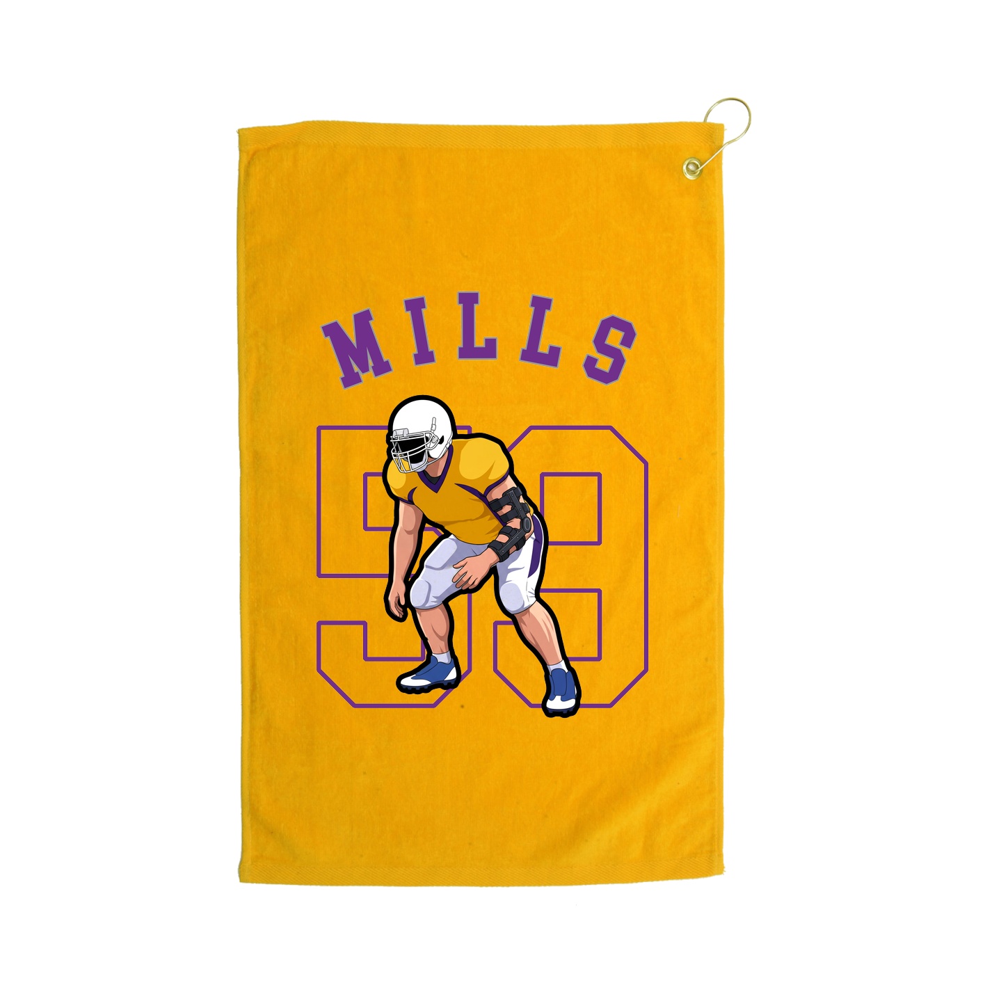Golf Towel — Shirsey Arch in Gold