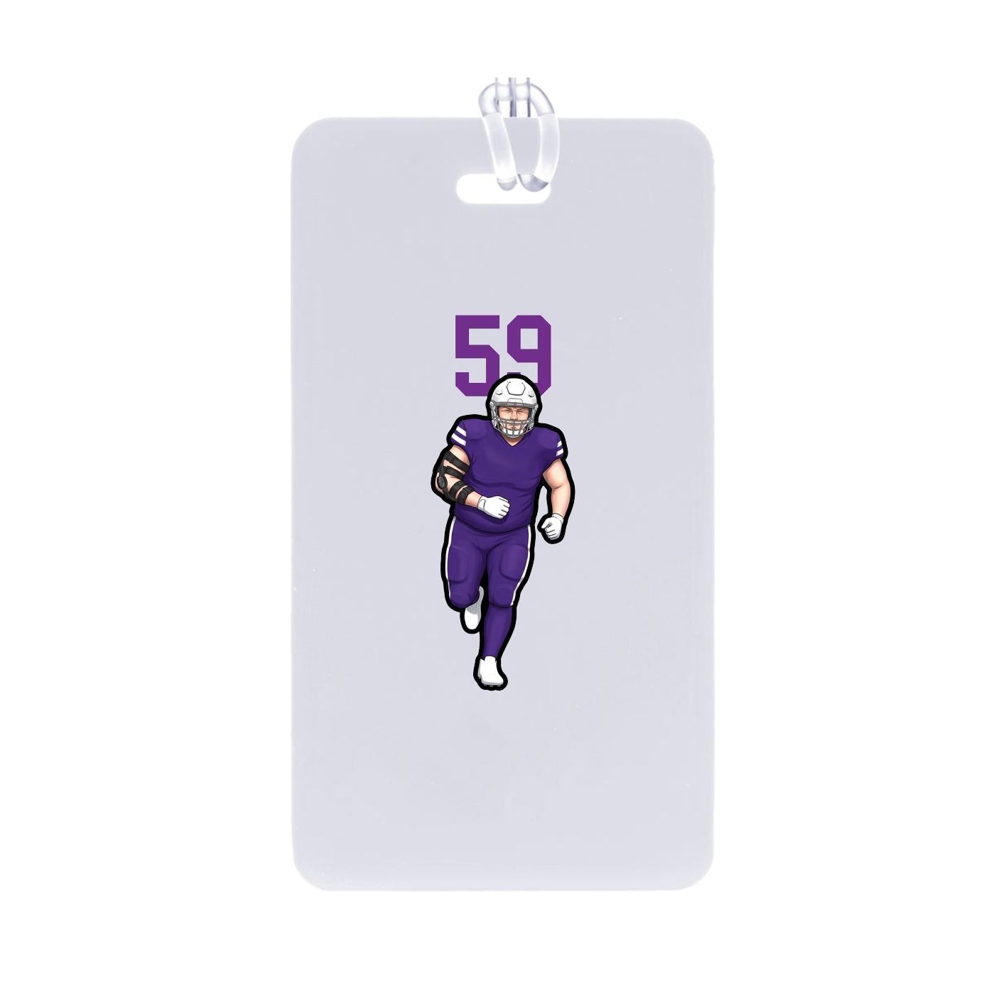 Bag Tag — Number Top in Classic