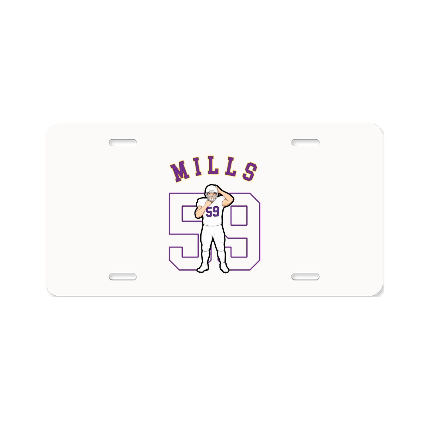 License Plate — Shirsey Arch in Classic