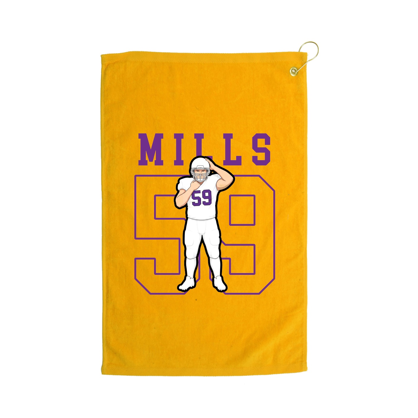 Golf Towel — Shirsey in Gold