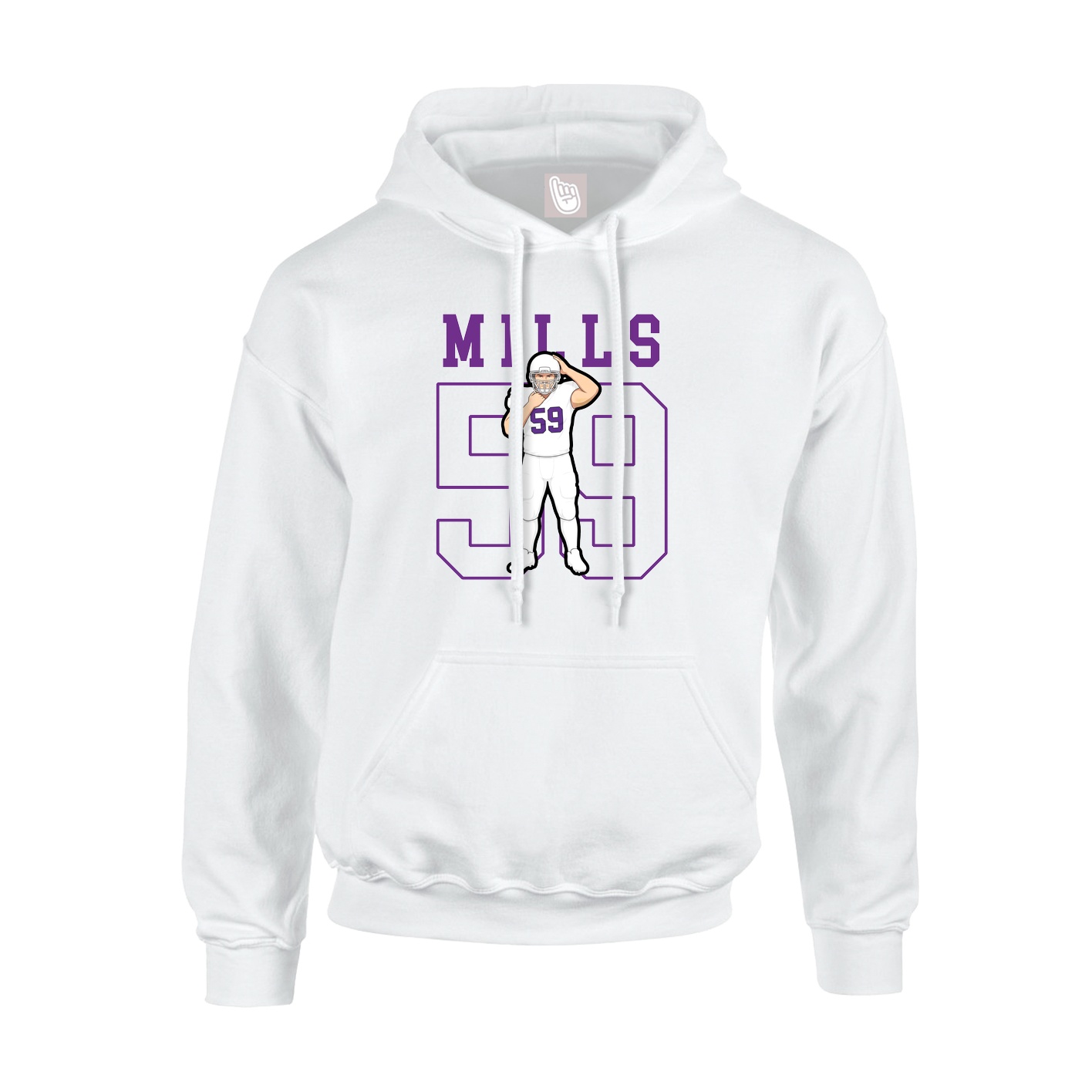 Youth Hoodie — Shirsey in White