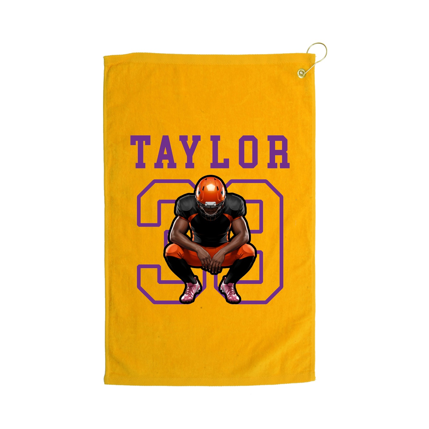 Golf Towel — Shirsey in Gold