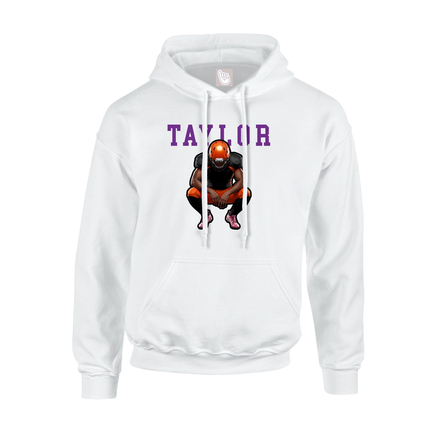 Hoodie — Shirsey in White