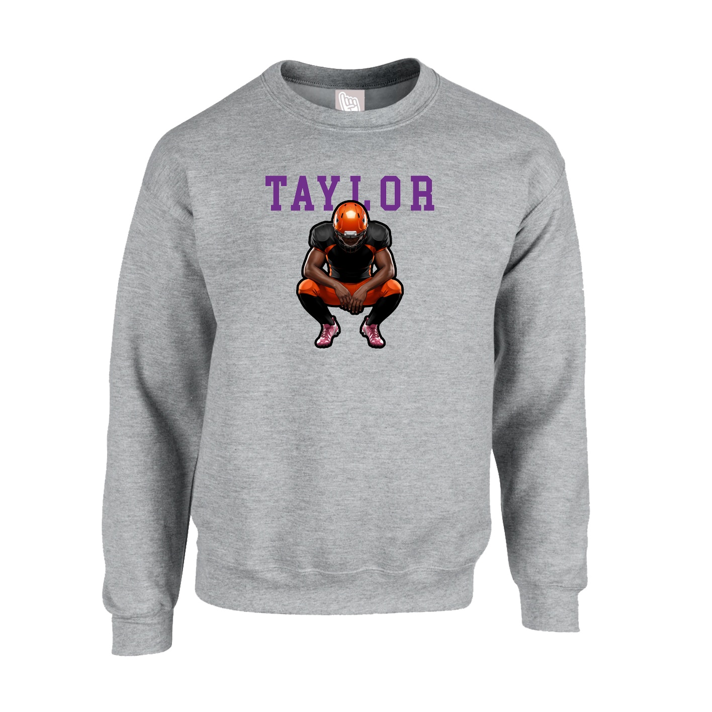 Fleece Crew — Shirsey in Grey