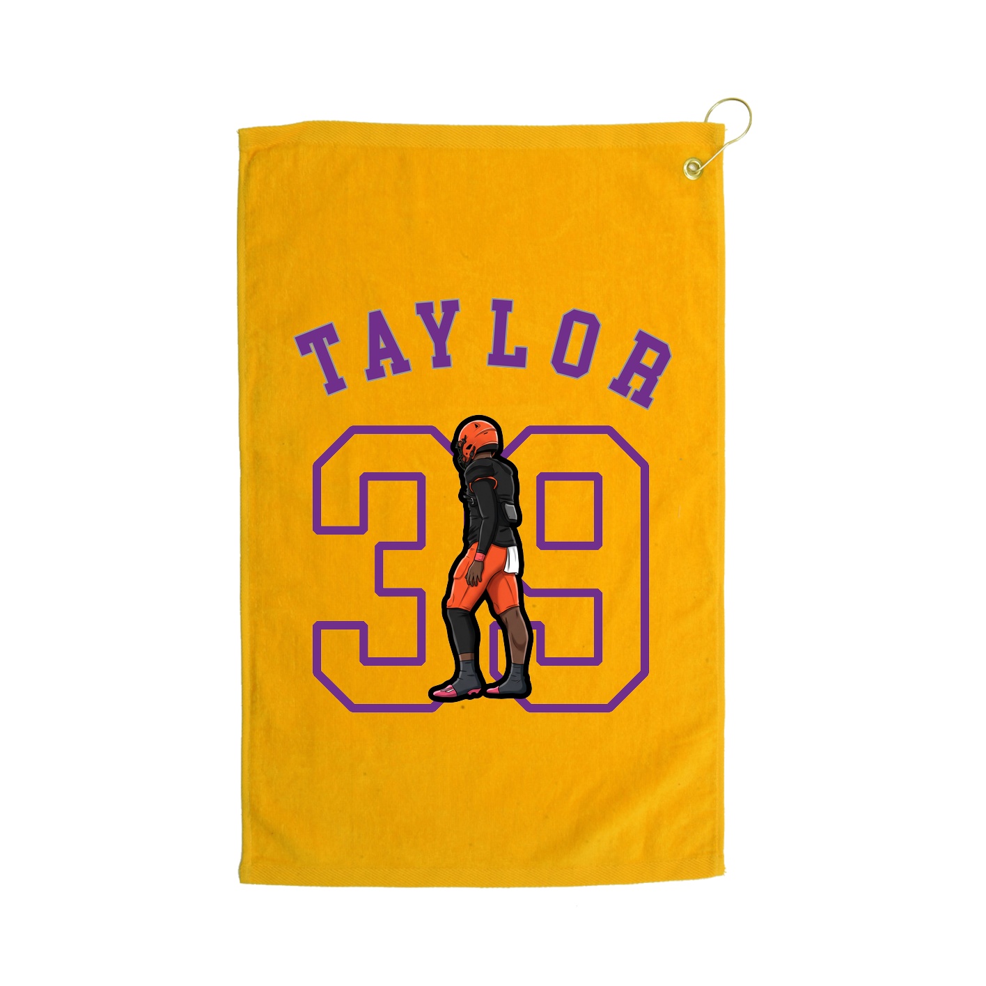 Golf Towel — Shirsey Arch in Gold