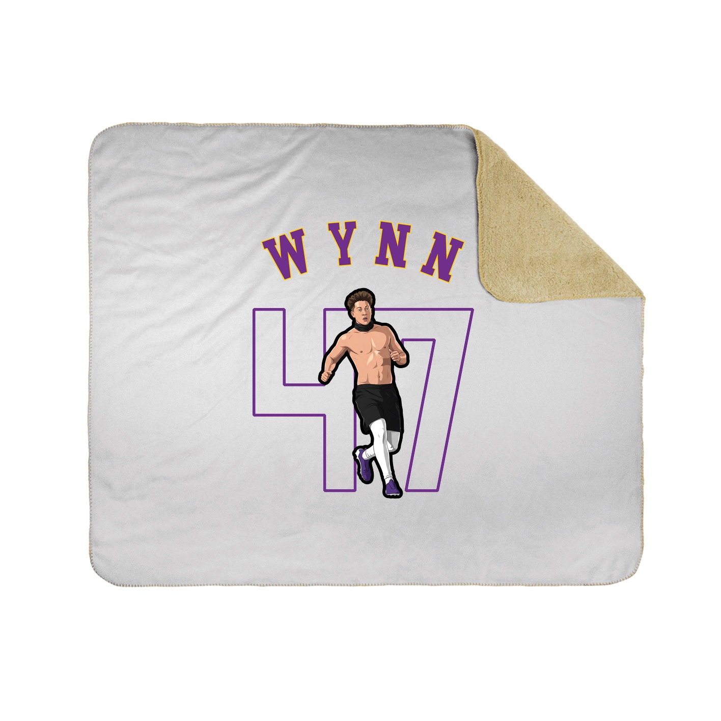 Throw Blanket — Shirsey Arch in White