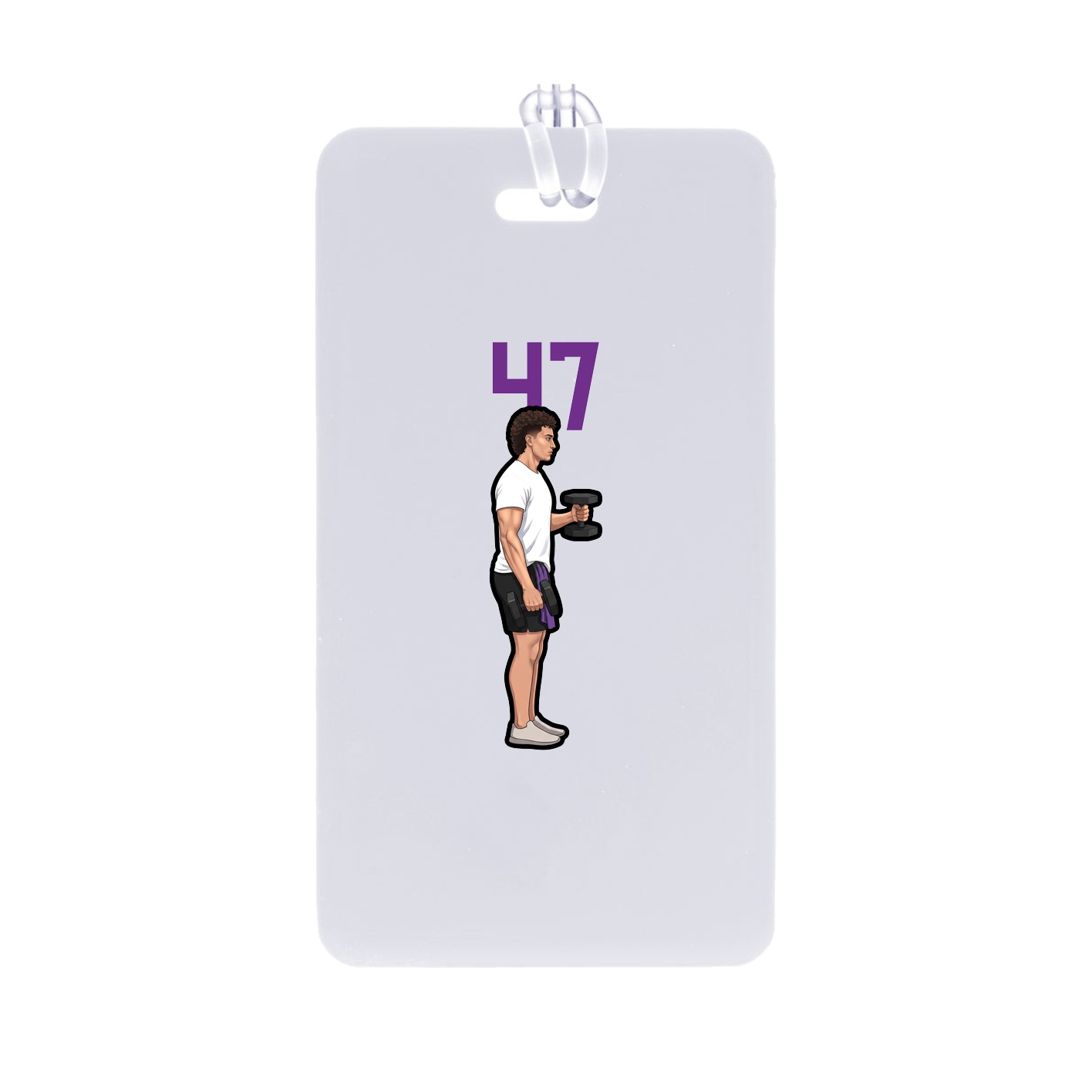 Bag Tag — Number Top in Classic
