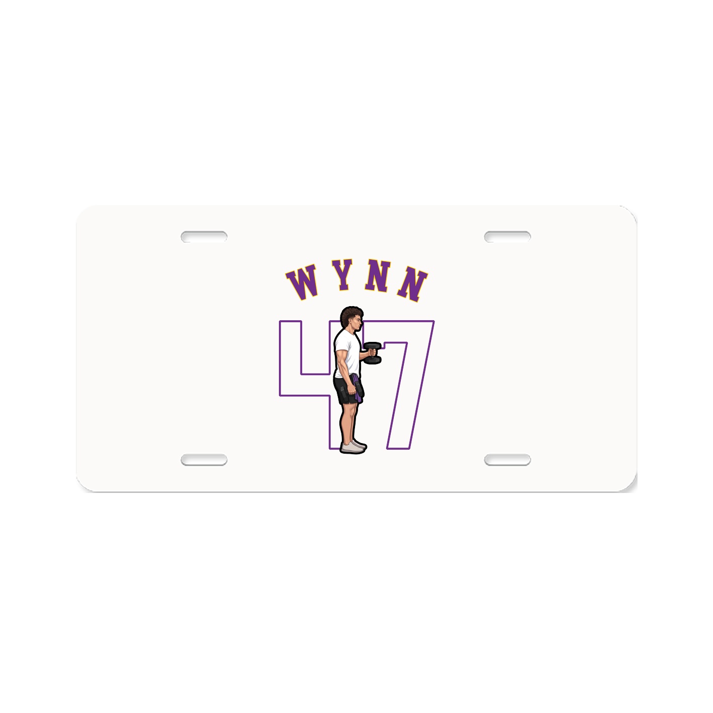 License Plate — Shirsey Arch in Classic