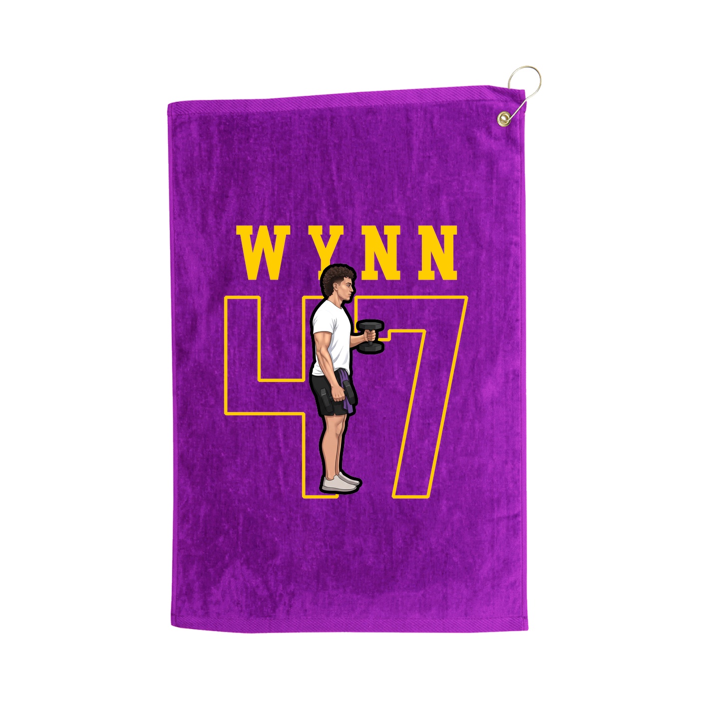 Golf Towel — Shirsey in Purple