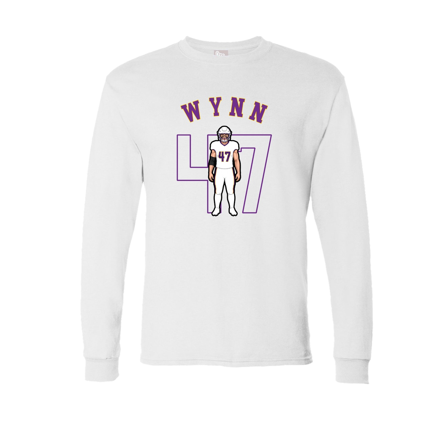Long Sleeve Tee — Shirsey Arch in White