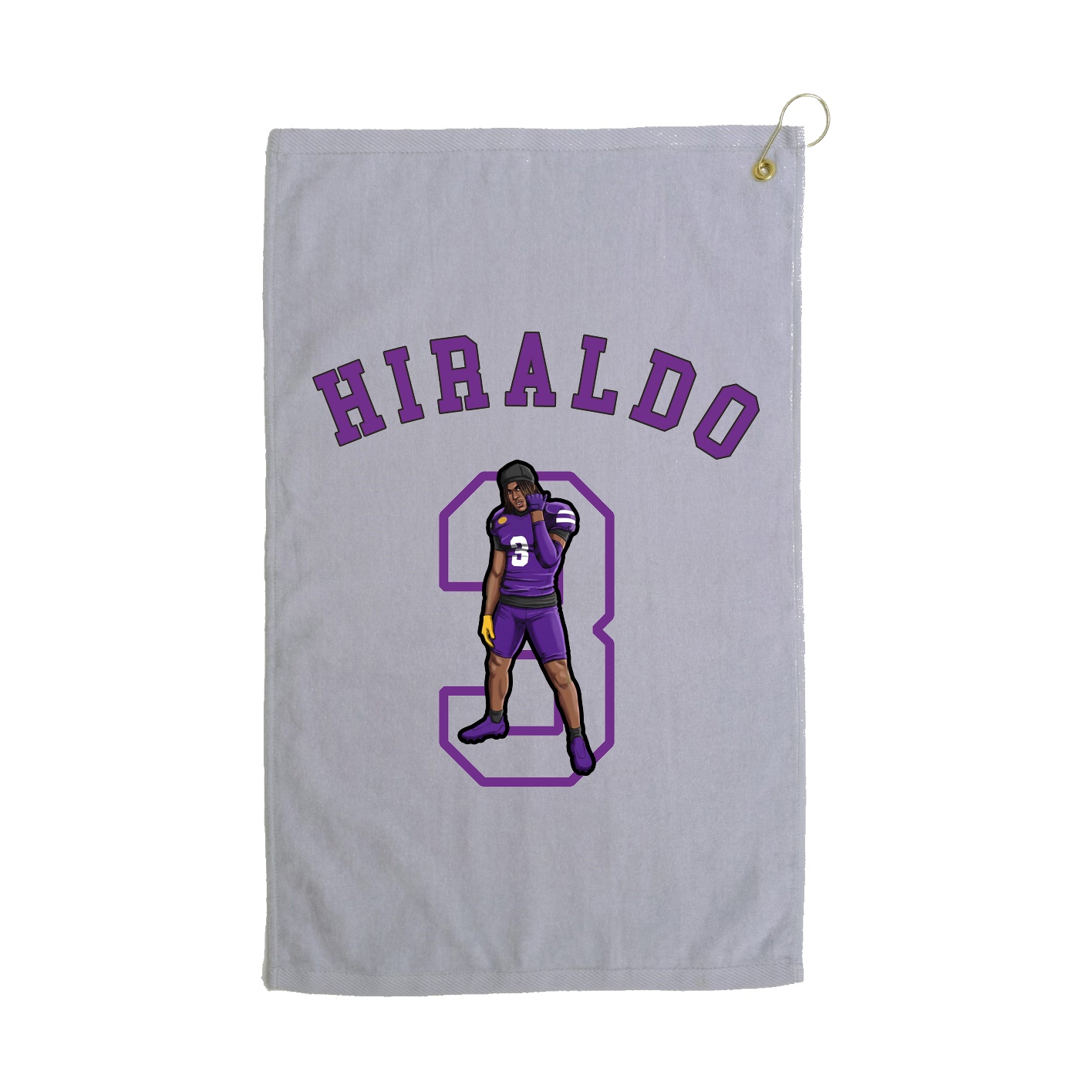 Golf Towel — Shirsey Arch in Grey