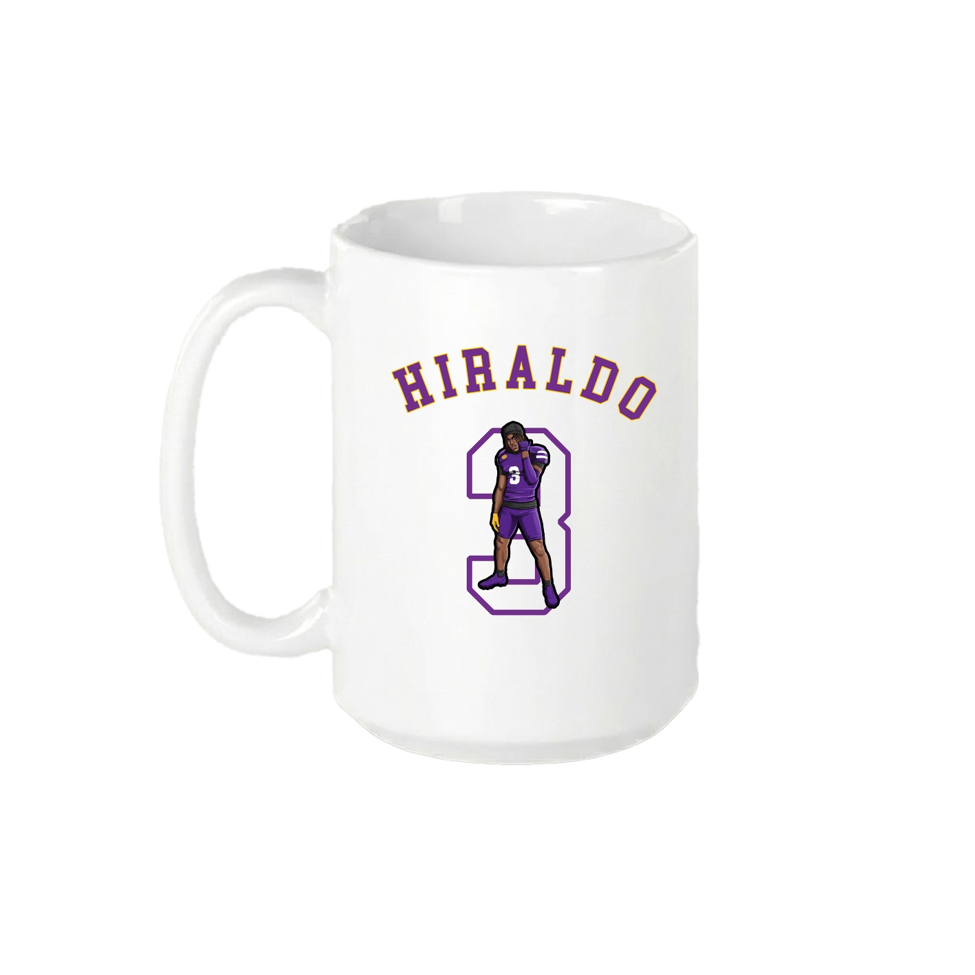 15oz Coffee Mug — Shirsey Arch in White