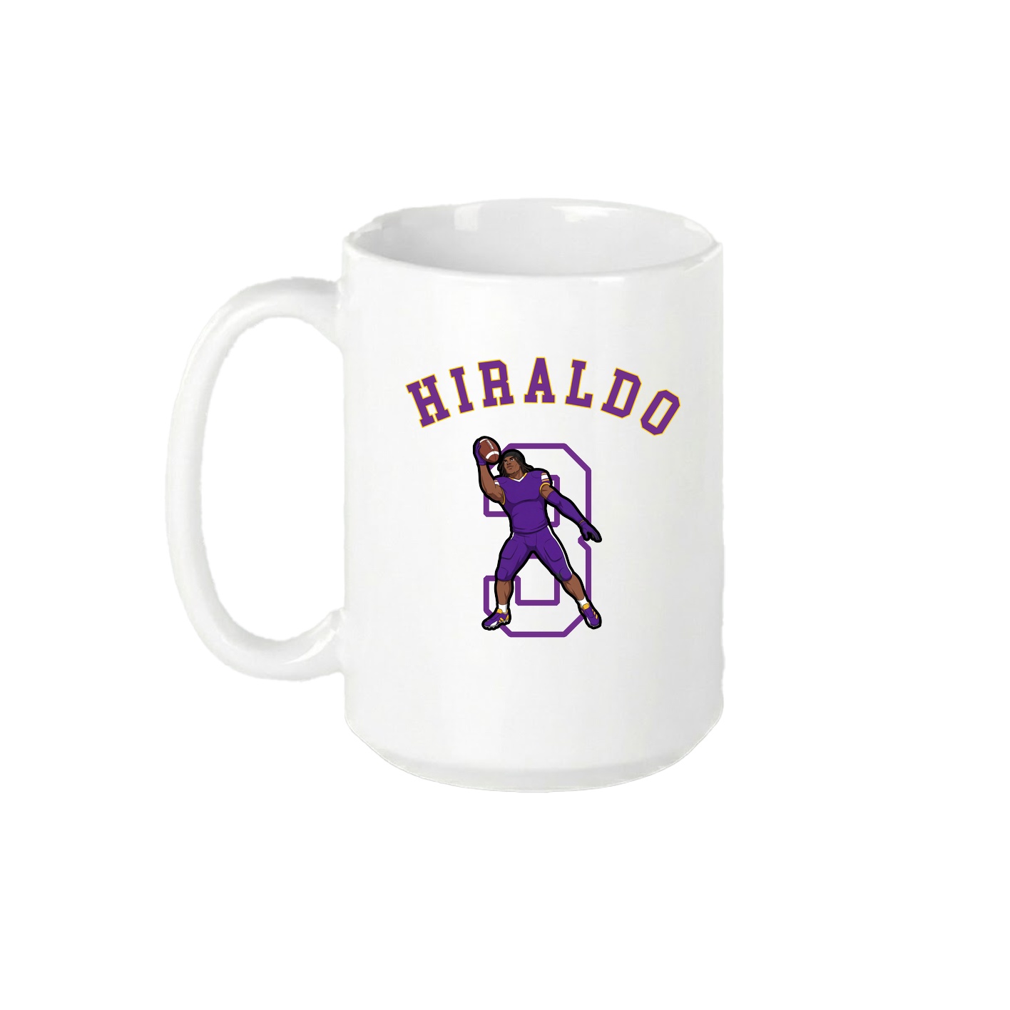 15oz Coffee Mug — Shirsey Arch in White