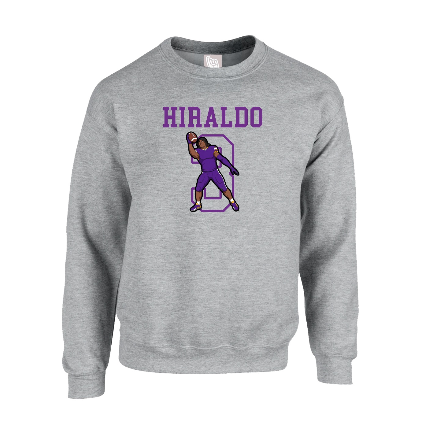 Fleece Crew — Shirsey in Grey