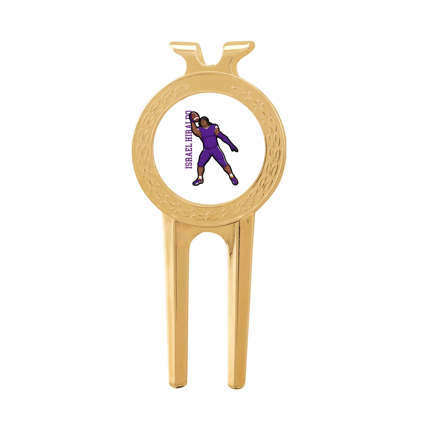 Divot Tool with Ball Marker — Name Vertical in Classic
